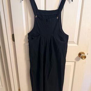 Black Overall Jumper